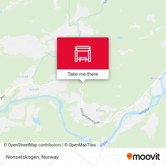 Nonsetskogen map