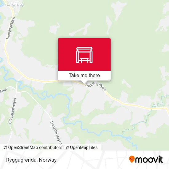 Ryggagrenda map