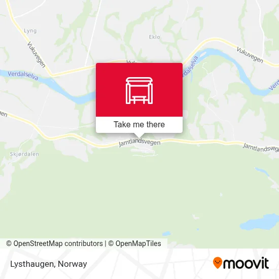 Lysthaugen map