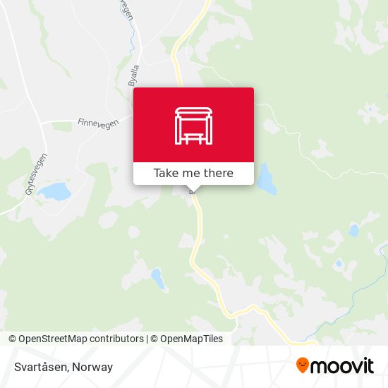 Svartåsen map