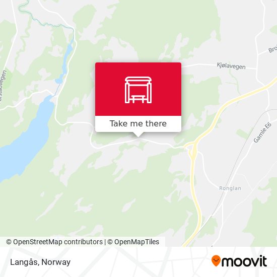 Langås map