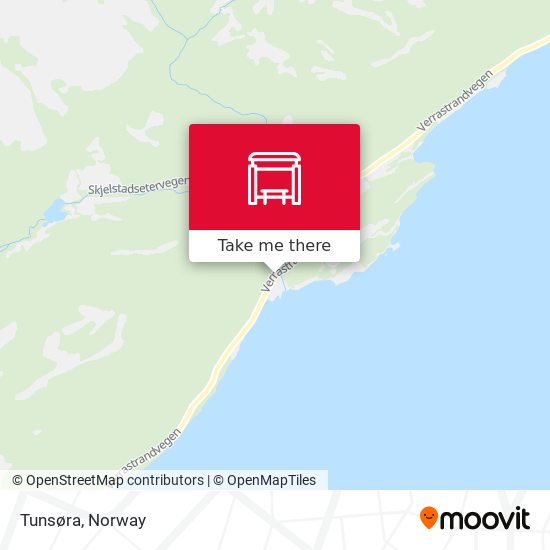 Tunsøra map