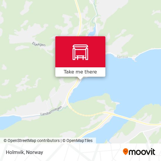 Holmvik map