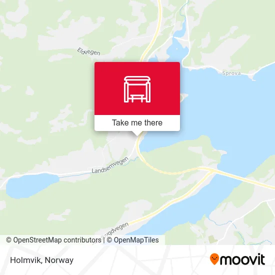Holmvik map