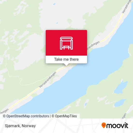 Sjømark map