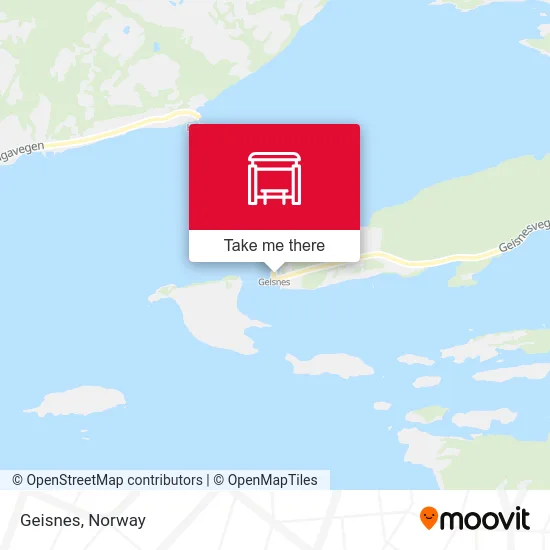 Geisnes map