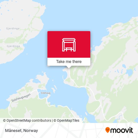 Måneset map