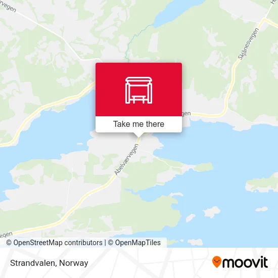 Strandvalen map