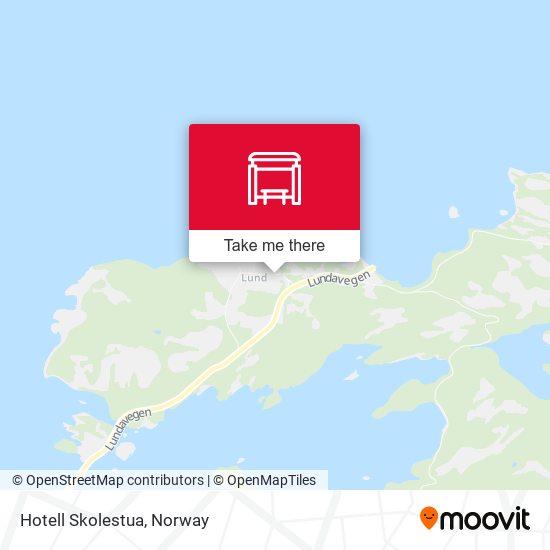 Hotell Skolestua map