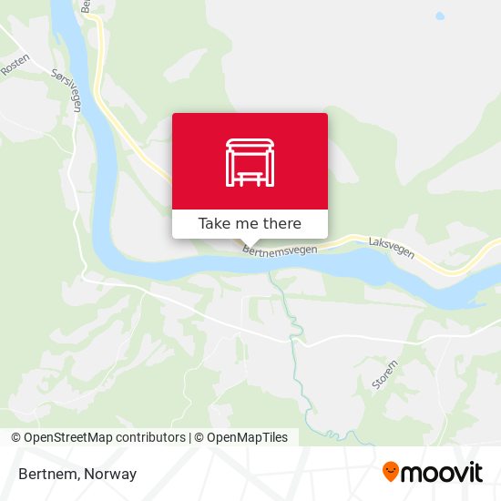 Bertnem map