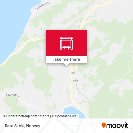 Røra Skole map