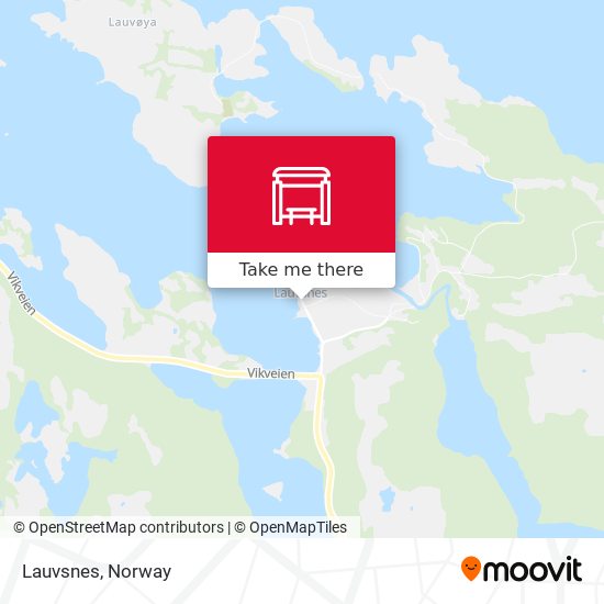 Lauvsnes map