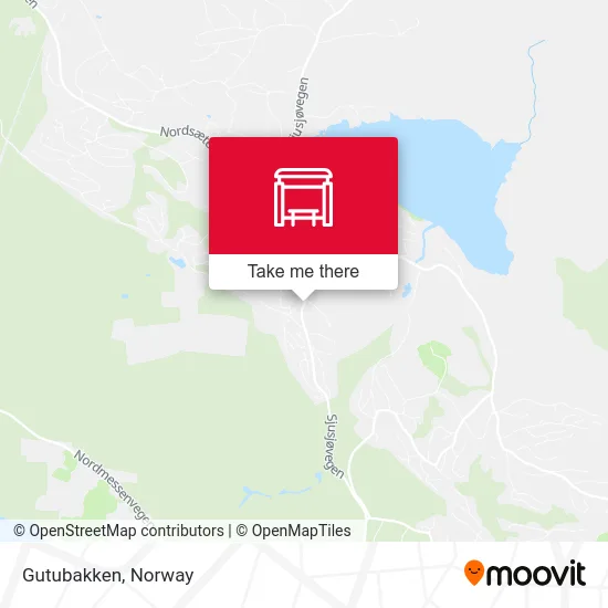 Gutubakken map