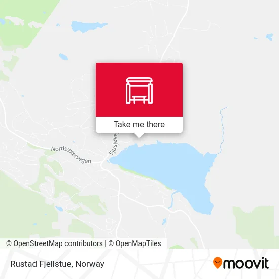 Rustad Fjellstue map