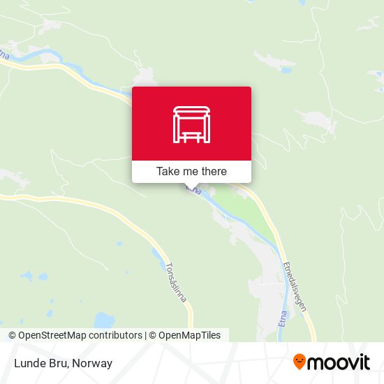 Lunde Bru map