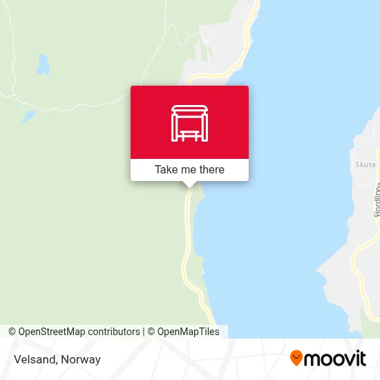 Velsand map
