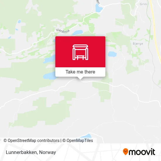 Lunnerbakken map