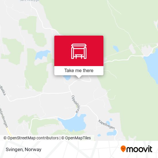 Svingen map