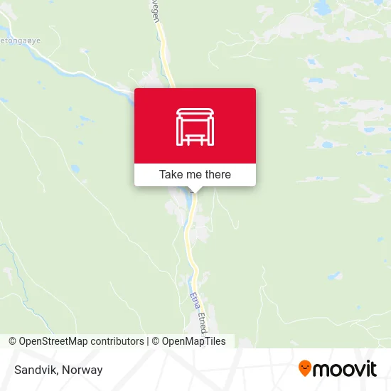 Sandvik map
