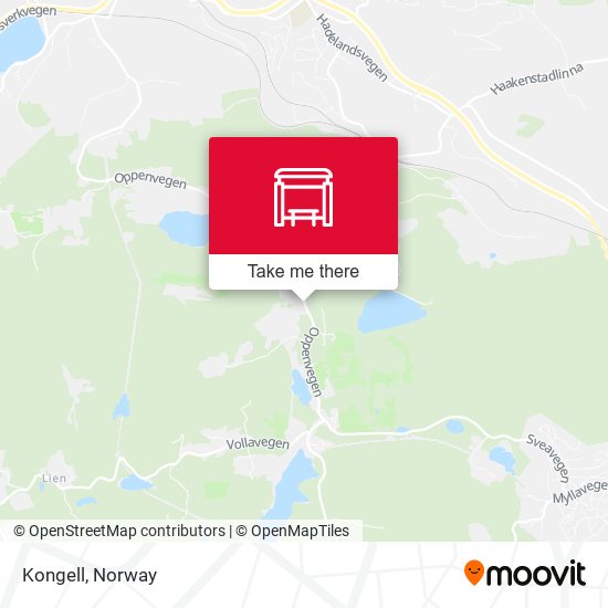 Kongell map