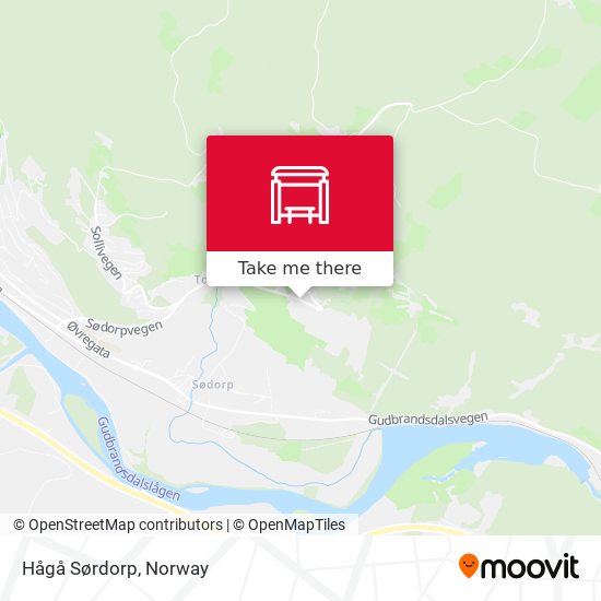 Hågå Sørdorp map