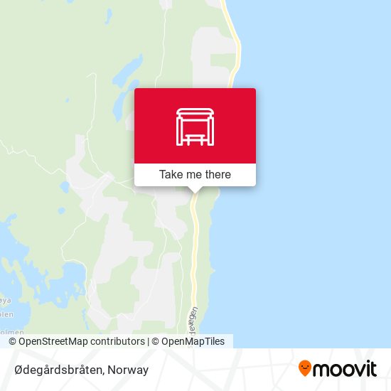 Ødegårdsbråten map