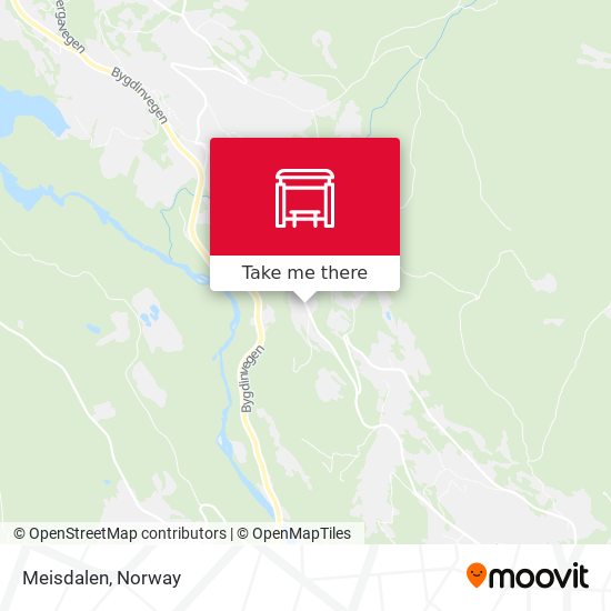 Meisdalen map