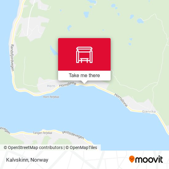 Kalvskinn map