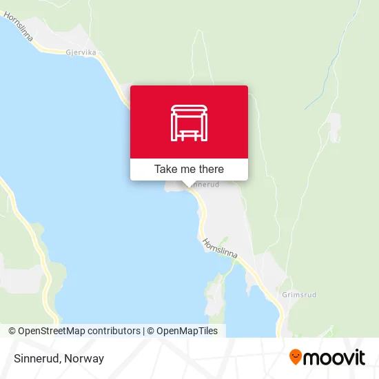 Sinnerud map