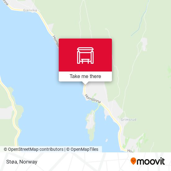 Støa map