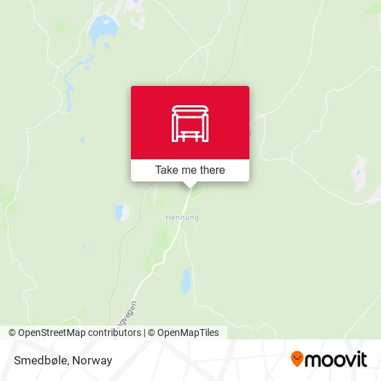 Smedbøle map