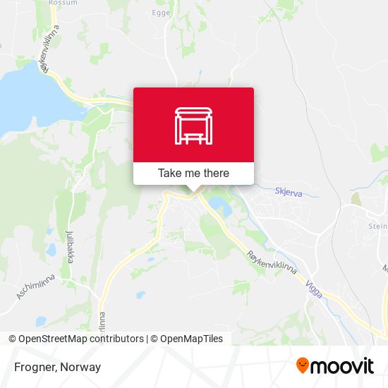 Frogner map