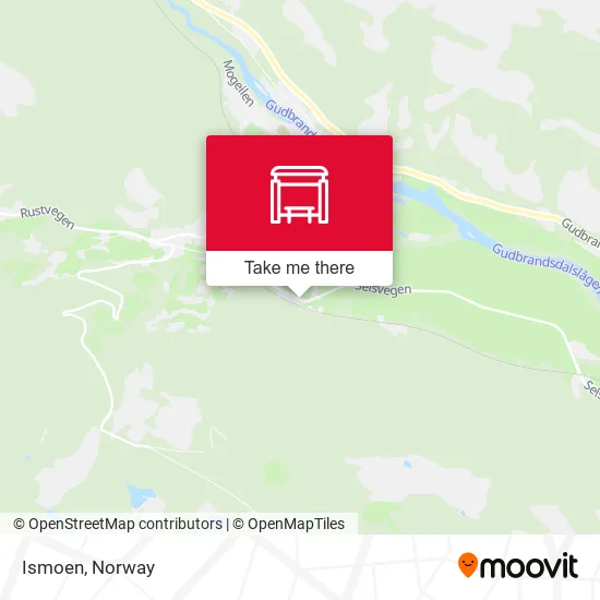 Ismoen map