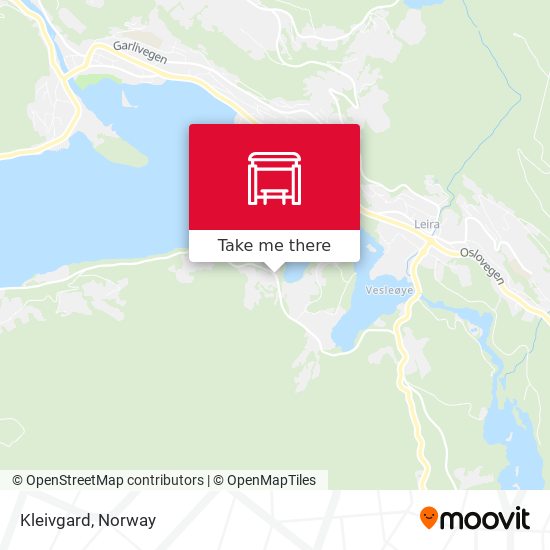 Kleivgard map