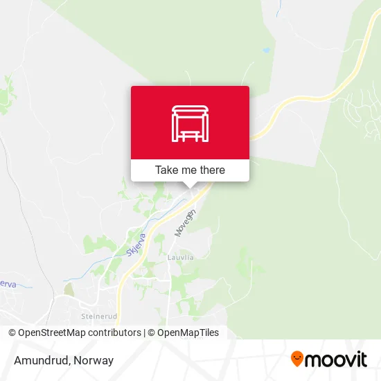 Amundrud map