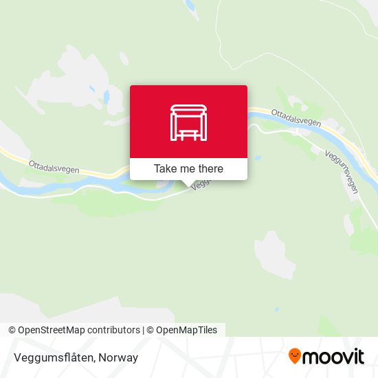 Veggumsflåten map