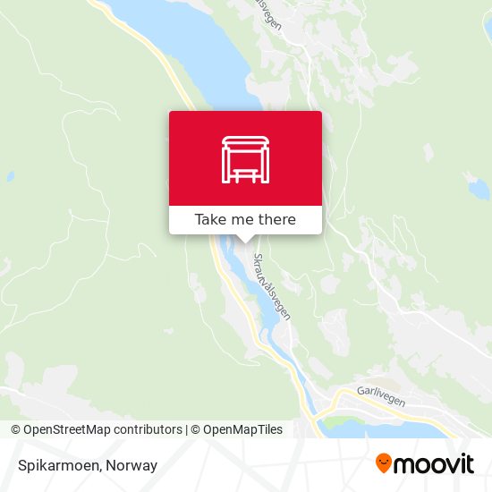 Spikarmoen map