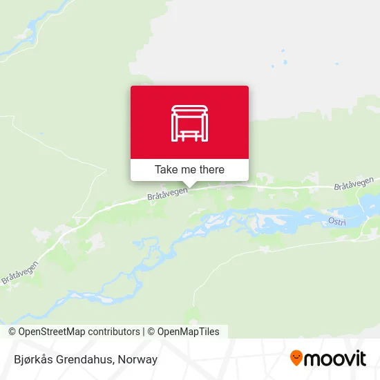 Bjørkås Grendahus map