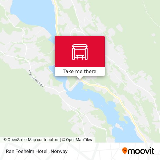 Røn Fosheim Hotell map