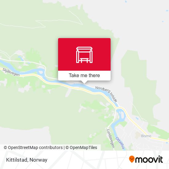 Kittilstad map