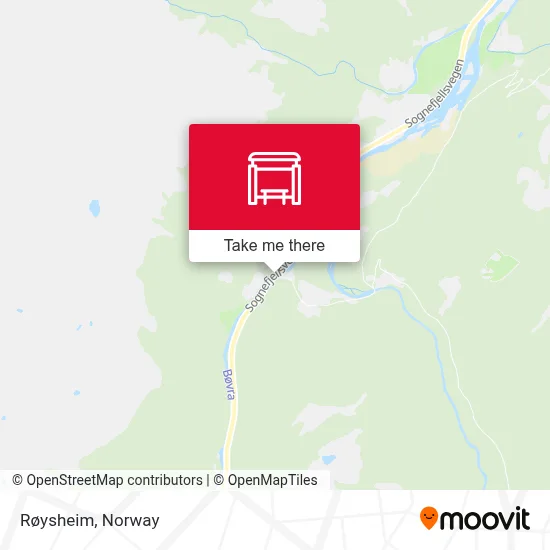 Røysheim map