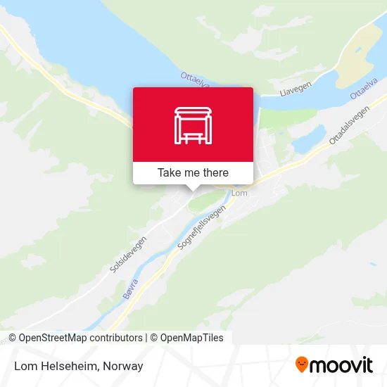 Lom Helseheim map