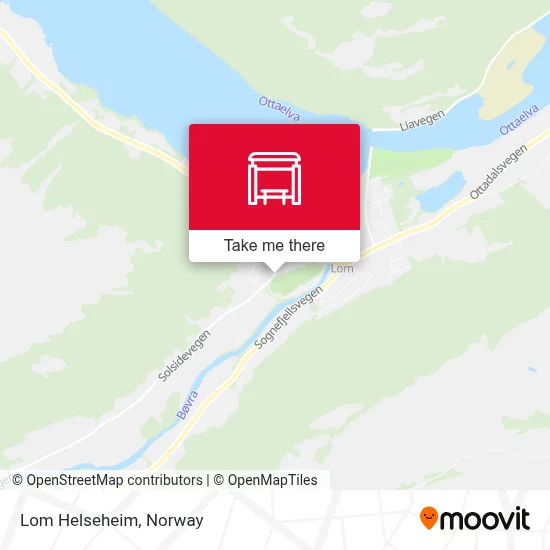 Lom Helseheim map