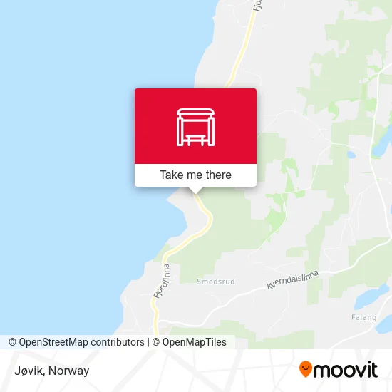 Jøvik map