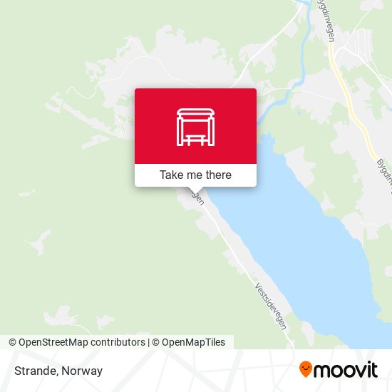 Strande map