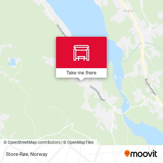 Store-Røe map