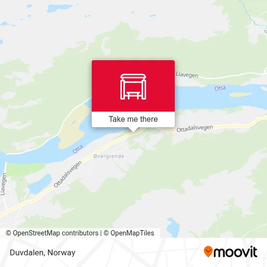 Duvdalen map