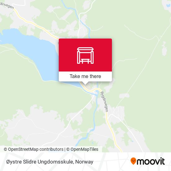 Øystre Slidre Ungdomsskule map