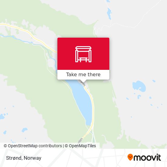 How to get to Strønd in Norway by Bus or Train?