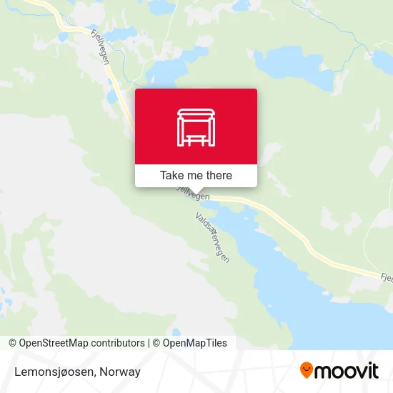 Lemonsjøosen map